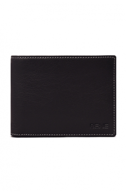 Genuine Leather Black Gents Wallet 