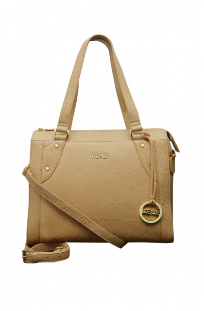 GENUINE LEATHER BUTTER SCOTCH LADIES BAG