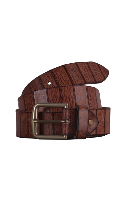 Rene Genuine Leather Brown Casual Belt