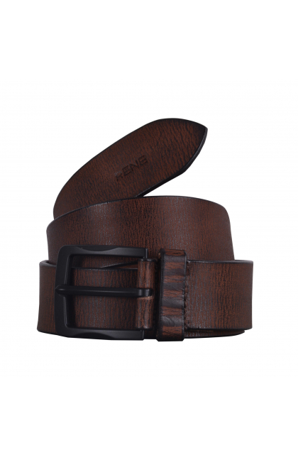Brown Genuine Leather Casual Men's Belt