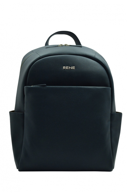 GENUINE LEATHER NAVY BACK PACK