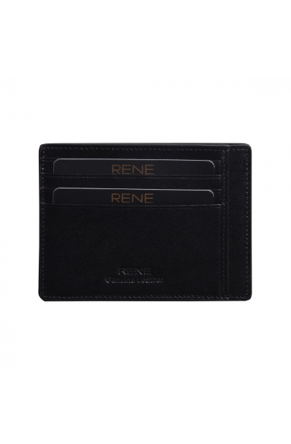 Genuine Leather Black Card Holder