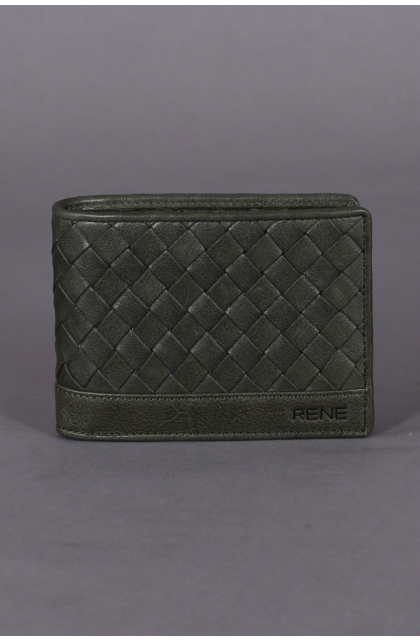 GENUINE LEATHER GREEN GENTS WALLET