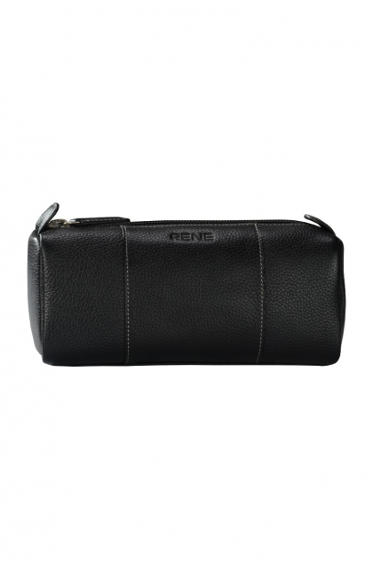 Genuine Leather Black Pouch