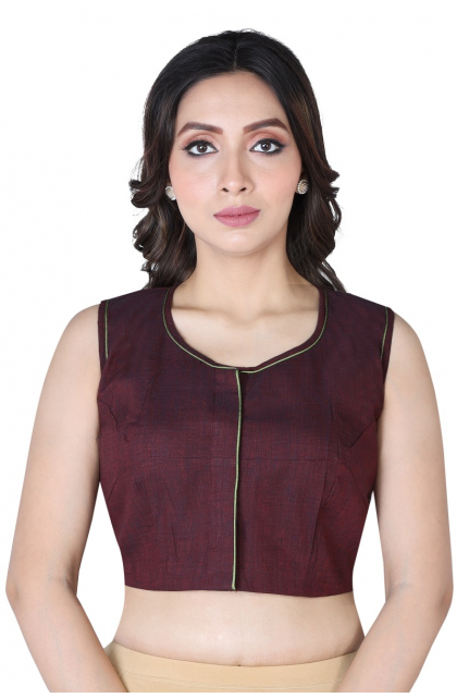 MAROON EMBROIDERED EXCLUSIVE BLOUSE
