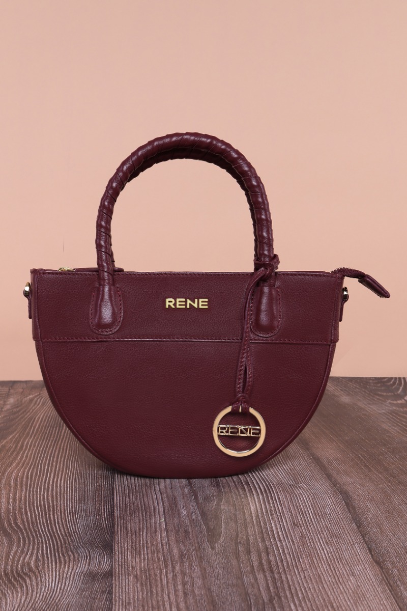 HAND BAG MAROON