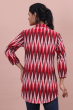 Maroon Ikkat Tunic