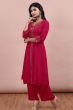 Fuchsia Exclusive Dola Silk Pant Set