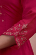 Fuchsia Exclusive Dola Silk Pant Set