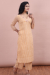 Yellow Exclusive Cotton Printed Pant Set