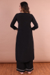Black Exclusive Maslin Pant Set