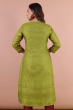 Green Exclusive Tussar Long Kameez