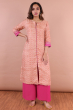 Multi Coloured Exclusive Tussar Long Kameez