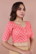 Pink Printed Blouse