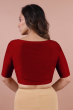Ree Cotton Slub Solid Blouse