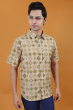 Green Digital Printed Half Shirt