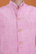 Pink Cotton Ethnic Jacket