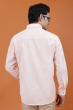 Orange Linen Full Shirt