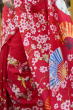 Red Digital Printed Pure Silk Saree