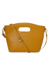 BOW SHOULDER HAND BAG YELLOW