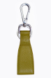 Genuine Leather Lemon Key Ring
