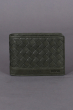 CRISS-CROSS BI-FOLD MEN'S WALLET