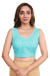 Sky Flex Printed Blouse