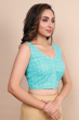 Sky Flex Printed Blouse