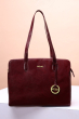 GENUINE LEATHER WINE LADIES BAG WINE