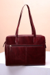 GENUINE LEATHER WINE LADIES BAG WINE
