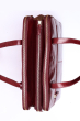GENUINE LEATHER WINE LADIES BAG WINE
