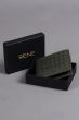 CRISS-CROSS BI-FOLD MEN'S WALLET