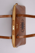 SHOULDER TOTE BAG MUSTARD/BROWN