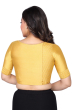 YELLOW COTTON TUSSAR EMBROIDERED BLOUSE