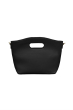 BOW SHOULDER HAND BAG BLACK