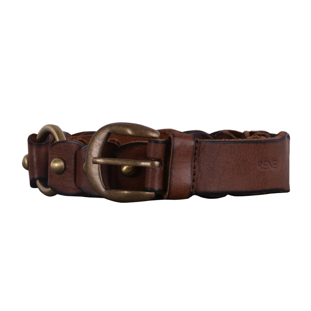 Women Brown Genuine Leather Casual Belt
