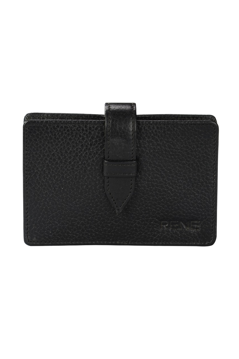 Genuine Leather Black Card Holder