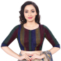 Multicolor Cotton Striped Dobby blouse
