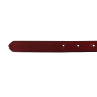 Women Red Genuine Leather Casual Belt