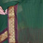 Green Cotton Silk Gadwal Saree